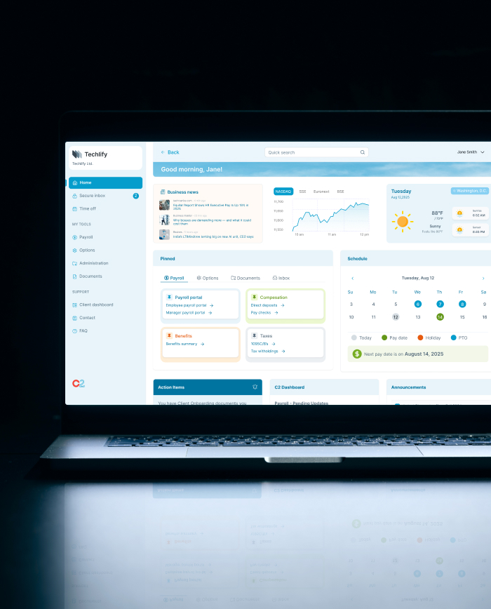 Senior product team embedded in your company.