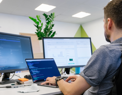 Kodius engineer at work